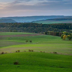 Fototapeta na wymiar beautiful landscape od small switzerland in luxemburg between reisdorf and beaufort