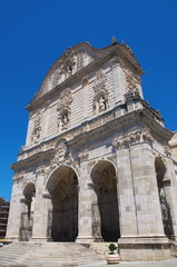 Fototapeta na wymiar San Nicola cathedral in Sassari, Sardinia, Italy