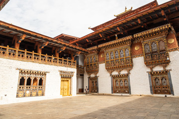 Fototapeta na wymiar Punakha dzong in Bhutan