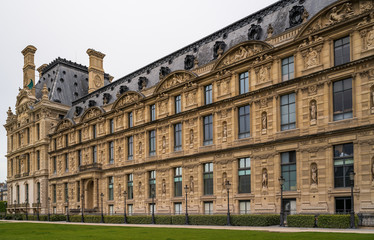 Fototapeta na wymiar Palace Les Invalides in Paris, France