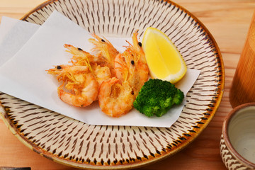 芝海老の唐揚げ