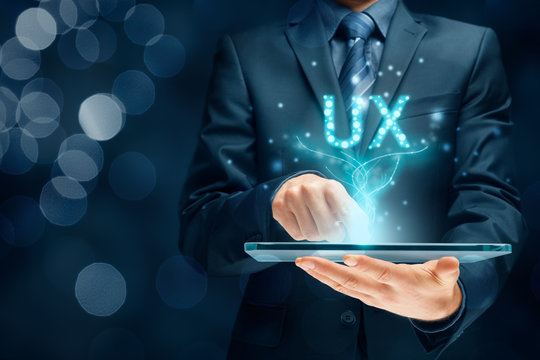 User experience on digital tablet app - UX concept