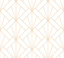 Vector geometric seamless pattern. Modern geometric background. A grid with square cells.