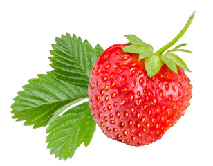 Strawberry isolated on white background
