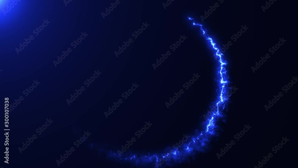 Poster abstract light leak circle background loop/ 4k animation of an abstract dynamic magic light energy c