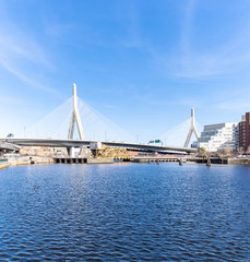 Fototapeta na wymiar Boston Zakim bridge