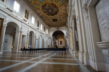 the church of Sant'Anastasia al Palatino. Rome, Italy