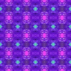 colorful seamless repeating pattern design with blue violet, medium aqua marine and medium orchid color