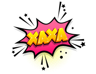 Comics text russian phrase sale pop art