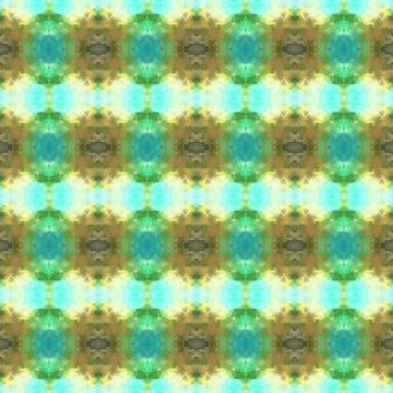 seamless repeating pattern design with moderate green, pale turquoise and pastel brown color