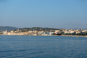 view of the city of cannes