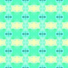 seamless repeating pattern with aqua marine, tea green and pale turquoise color