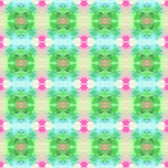 colorful seamless repeating pattern design with tea green, medium sea green and pastel green color