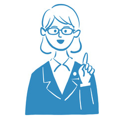 士業　女性　シンプル　提案