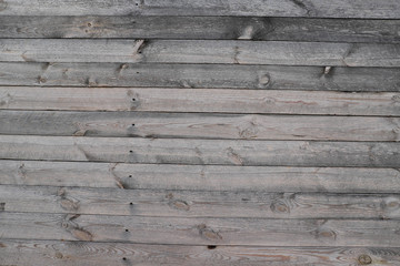 background of gray old boards in a row