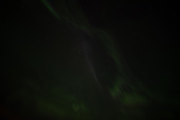 Northern lights at Borganes Iceland - aurora borealis