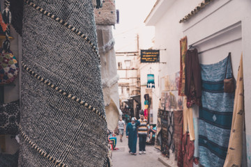 Moroccan monument located at medina quarter of Fez, Morocco