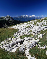 Fototapeta na wymiar france alps chartreuse region french mountains alpine