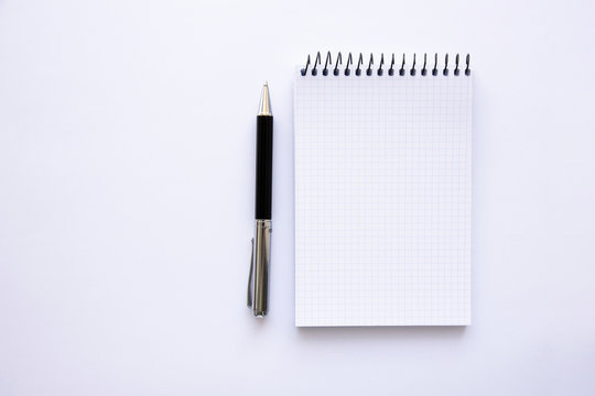 penna, blocco, appunti, foglio bianco