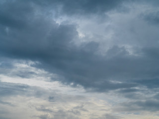 blue sky with clouds