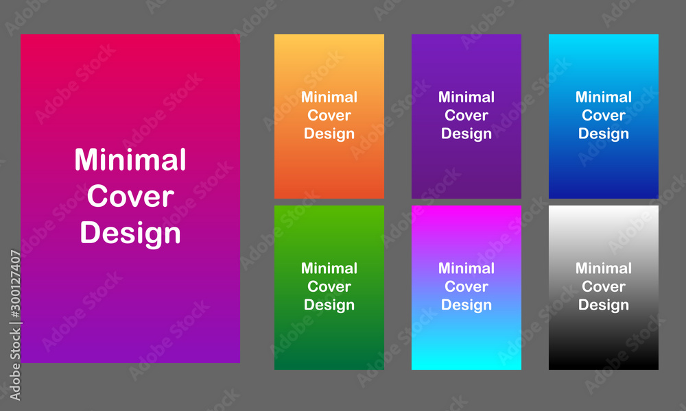Poster minimal modern cover design. dynamic colorful gradients. future geometric patterns. poster template 