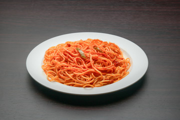 スパゲッティーナポリタン クローズアップ