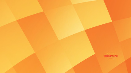 Warm tone and Orange color background abstract art vector 