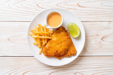 fried fish and chips