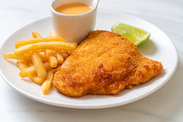 fried fish and chips