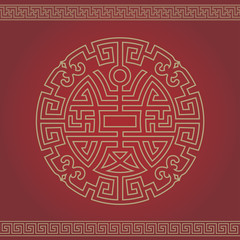 chinese lucky pattern