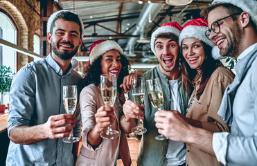 Celebrating Christmas in office