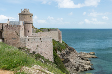 Fototapeta na wymiar Fort La Latte, France, Brittany