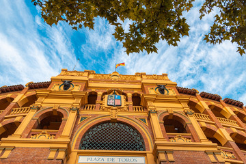 Obraz premium Zaragoza bullring in Spain, Coso de la Misericordia