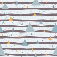 Cute Pattern with  triangles