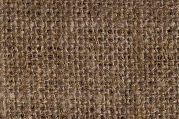 Beige texture sackcloth fabrick background