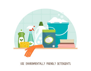 Use eco-friendly detergents