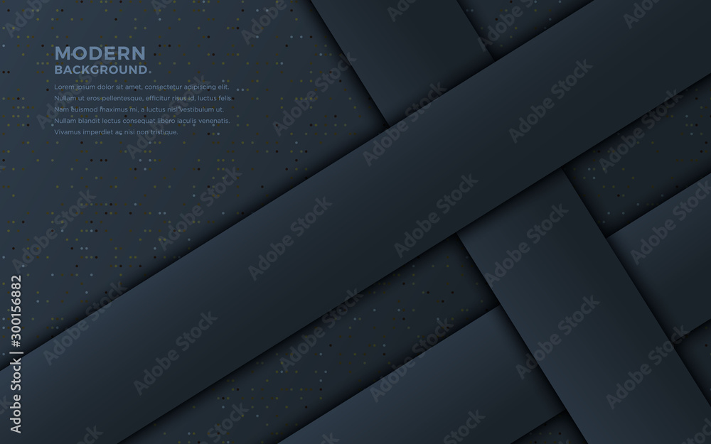 Poster abstract black diagonal overlap background
