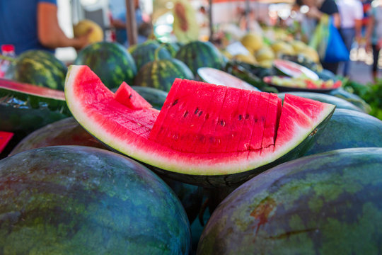 Wassermelone -Watermelon - Melonen - Markt 