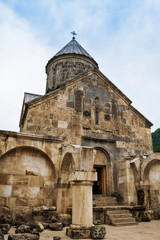 Fototapeta na wymiar Haghartsin, an old monastery complex. Armenia, Dilijan.