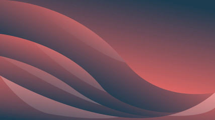 abstract lines and waves, dusk colour, desert sunset