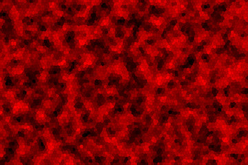 Red Mosaic Pattern Background Wallpaper