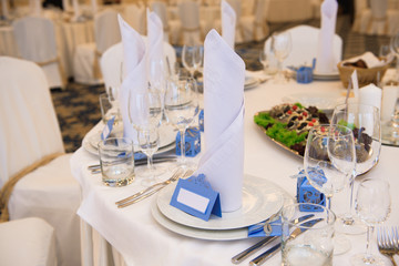 banquet in a restaurant, party in a restaurant