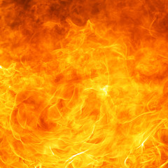 abstract blaze fire flame texture background in square ratio, 1x1