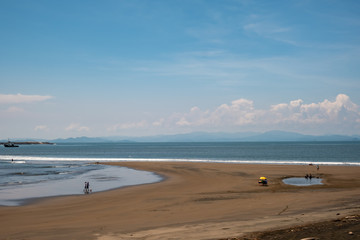 Lonely Beach in Costa Rica