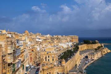 Fototapeta na wymiar City of Valletta in Malta