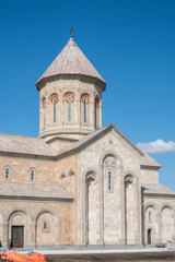 Fototapeta na wymiar Georgien - Kloster Bodbe
