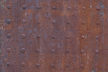 錆のパターン　Retro iron plate or automobile rust pattern