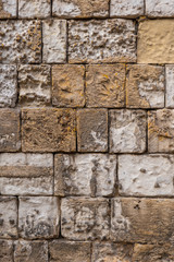 Mdina Ancient Stone Wall Background
