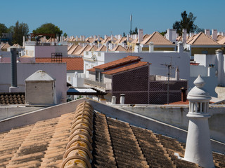 Portugal - Algarve - über den Dächern von Cabanas