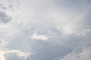 Blue sky background and white clouds soft focus. blue sky cloudsfor background.Natural background.